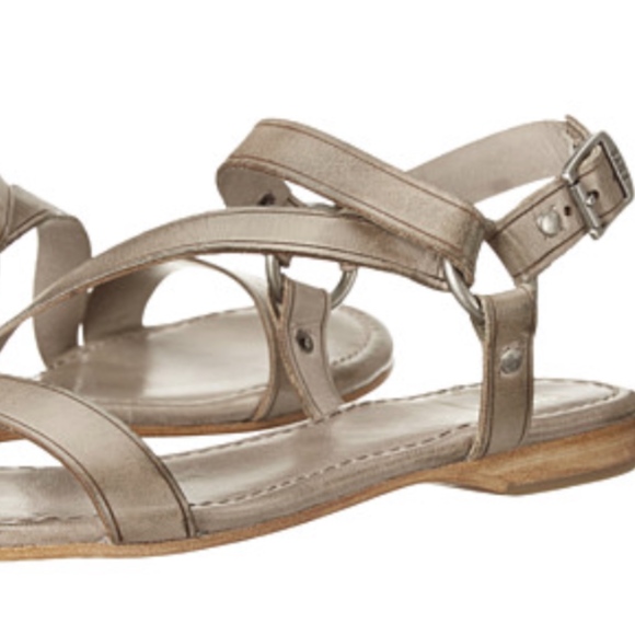 NIB $168 Frye 'Ricky' Ring Veg in Grey Leather - size 7! - Picture 5 of 5